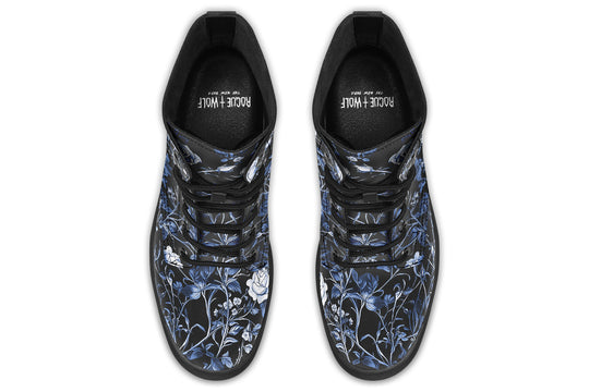 Blue Rose Romance Boots