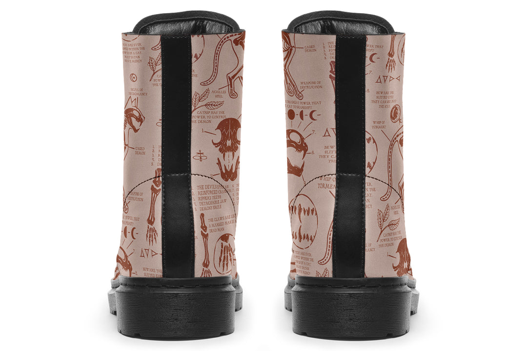 Blush Cat Study Boots