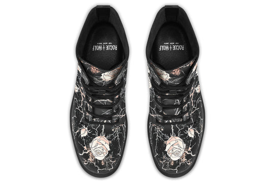 Blush Kintsugi Rose Boots