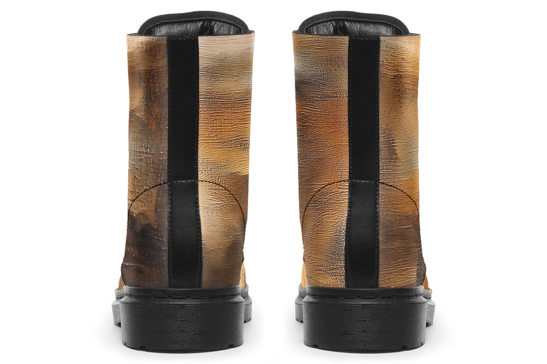 Burnt Ochre Boots