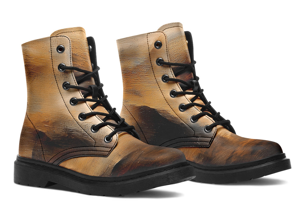 Burnt Ochre Boots
