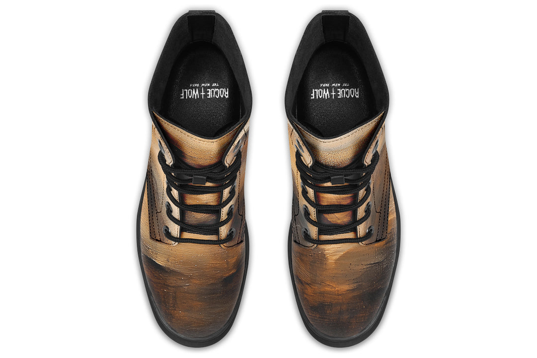 Burnt Ochre Boots
