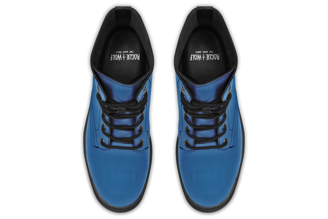 Cobalt Blue Boots