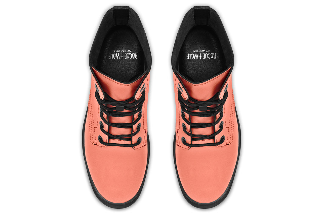 Coral Blush Boots