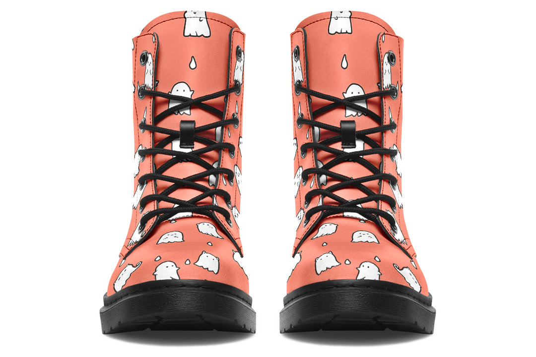 Coral Ghost Party Boots