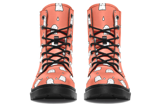 Coral Ghost Party Boots