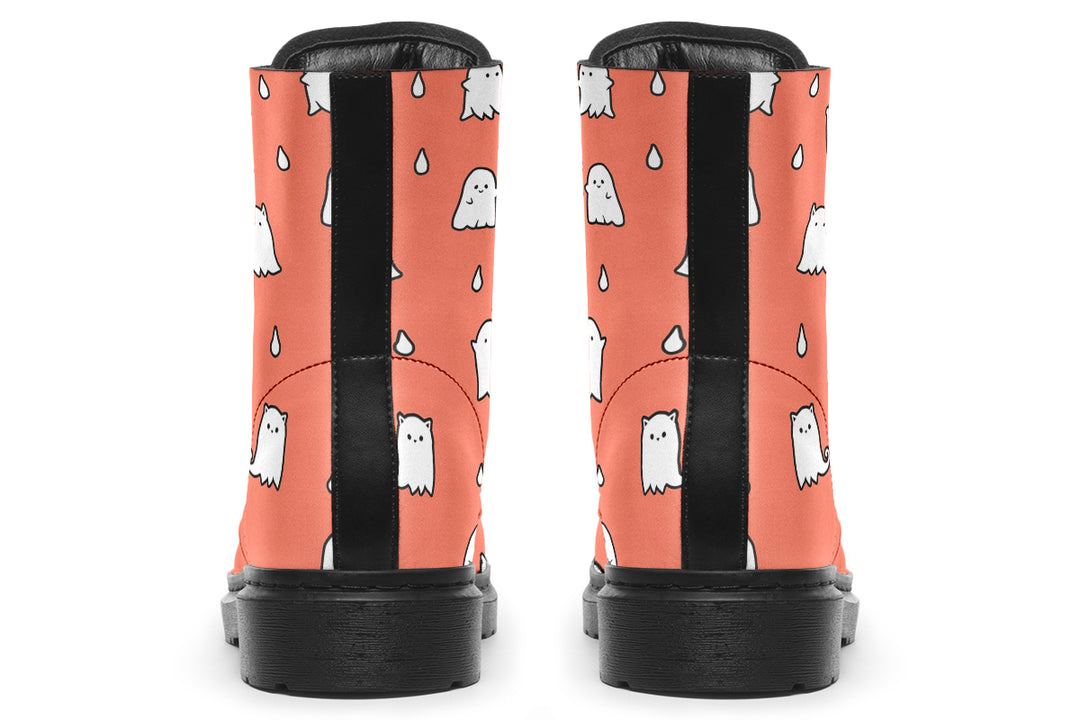 Coral Ghost Party Boots