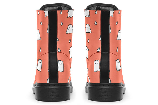Coral Ghost Party Boots