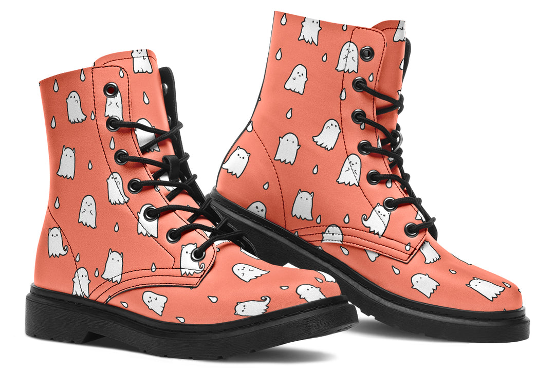 Coral Ghost Party Boots