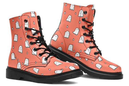 Coral Ghost Party Boots