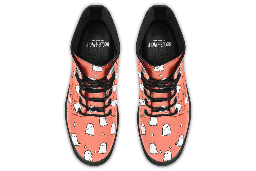 Coral Ghost Party Boots
