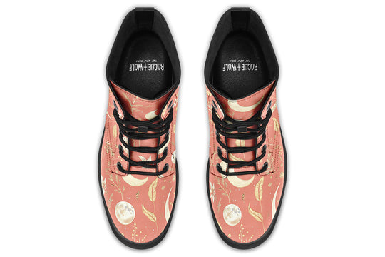 Coral Moonlit Botanica Boots