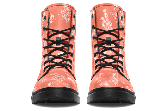Coral Nightshade Boots
