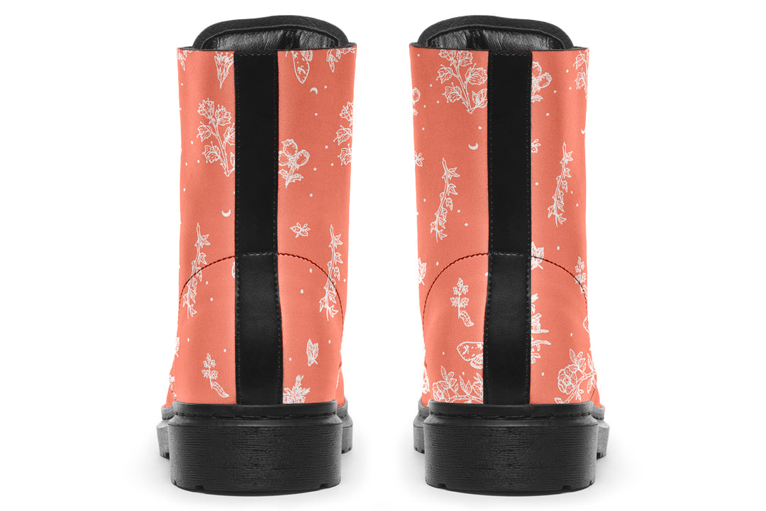 Coral Nightshade Boots