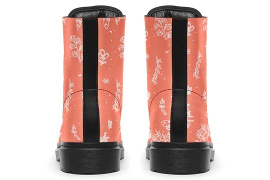 Coral Nightshade Boots