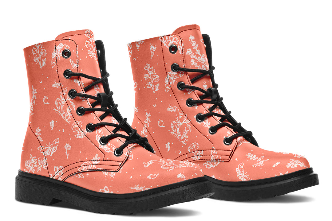 Coral Nightshade Boots