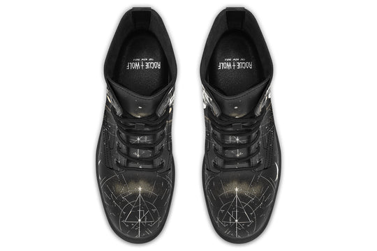 Cosmic Sphynx Cat Boots