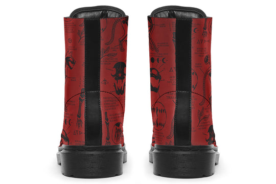 Crimson Cat Study Boots