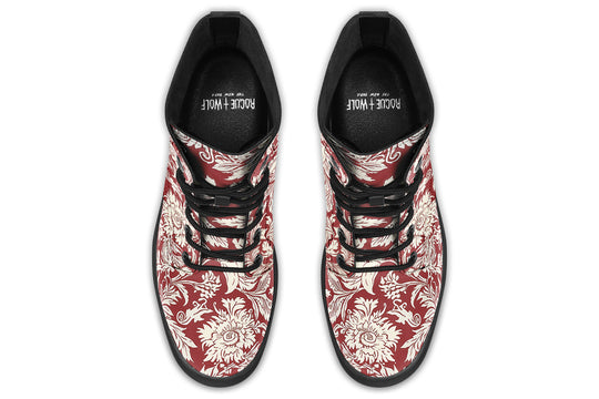 Crimson Old Glory Boots