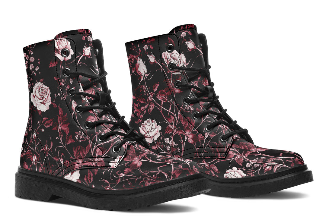 Crimson Rose Romance Boots