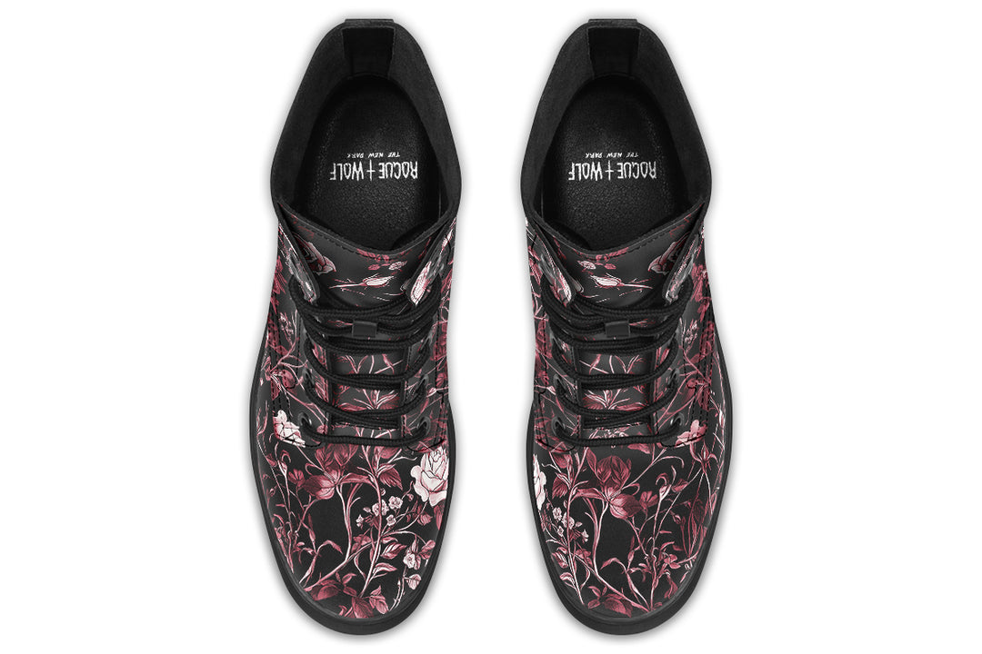 Crimson Rose Romance Boots