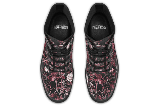 Crimson Rose Romance Boots