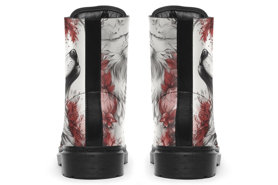 Crimson Wolf Boots