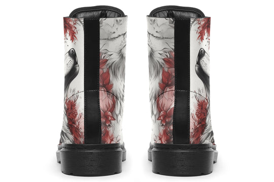 Crimson Wolf Boots