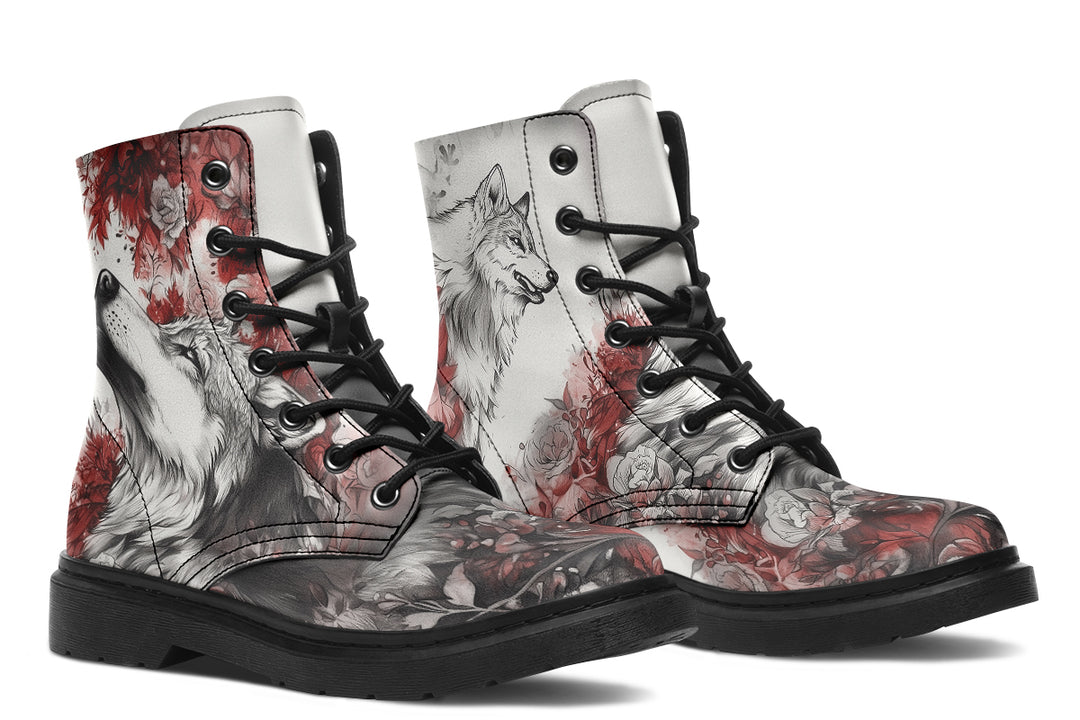 Crimson Wolf Boots