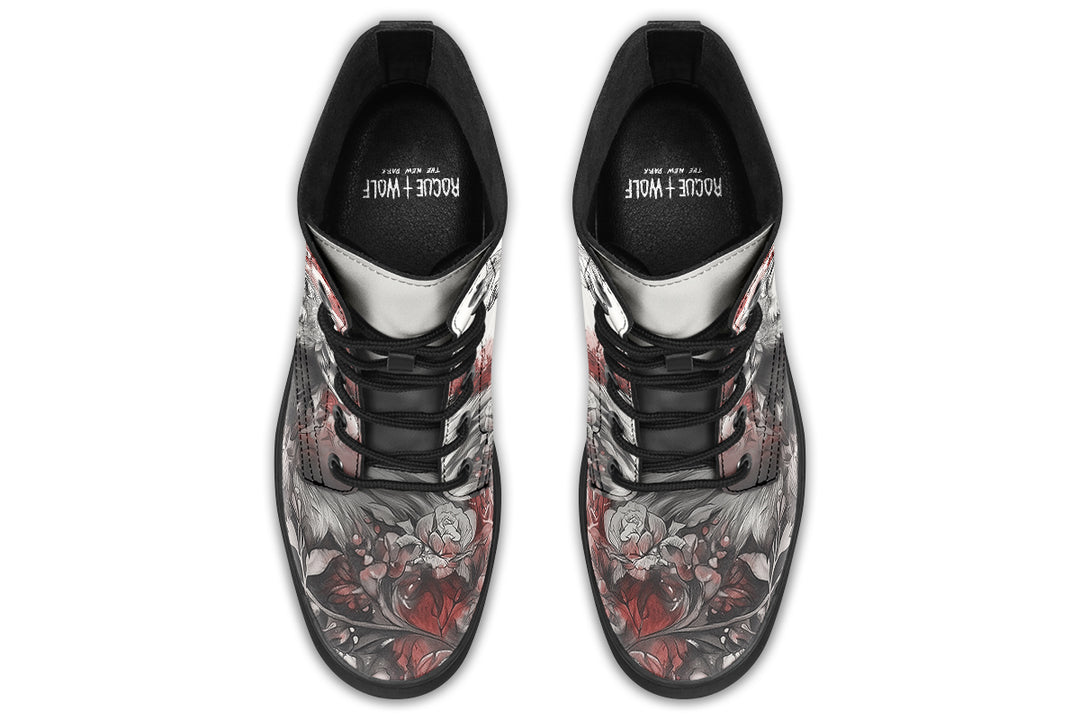 Crimson Wolf Boots