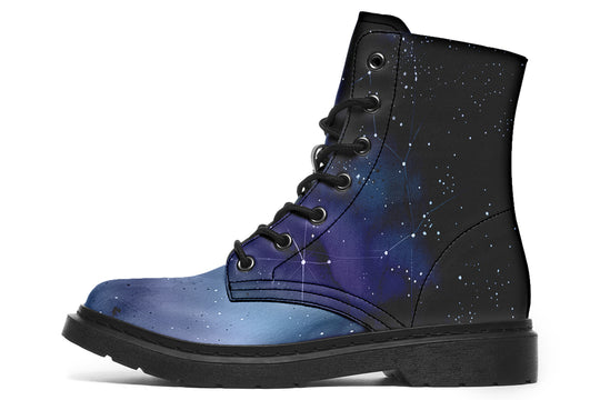 Deep Blue Boots