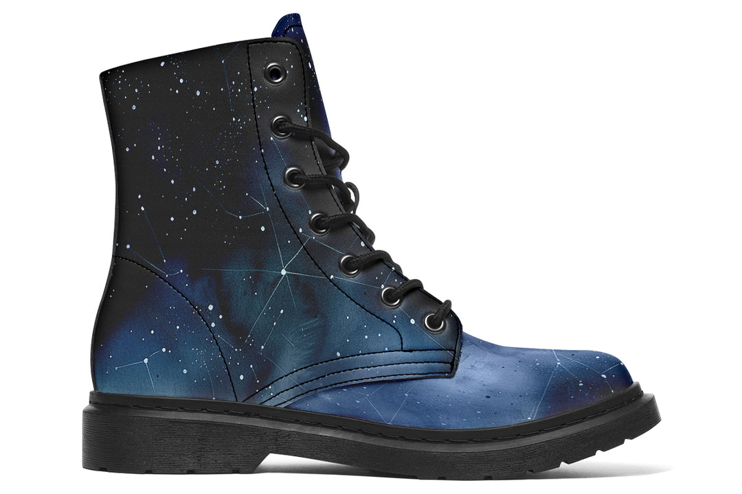 Deep Blue Boots