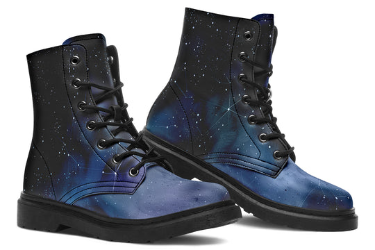 Deep Blue Boots