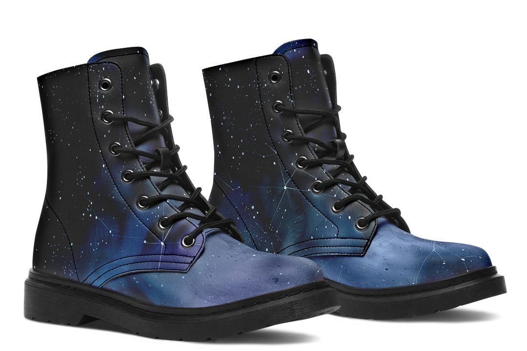 Deep Blue Boots