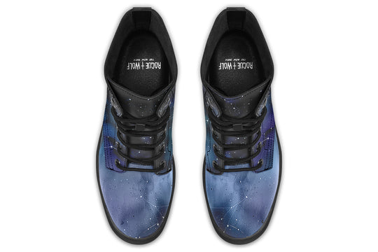 Deep Blue Boots