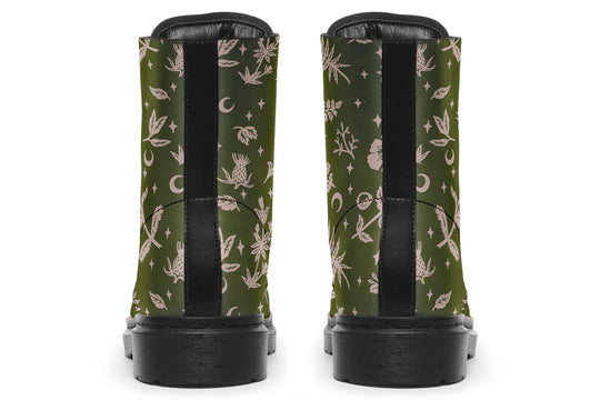 Fern Green Witch Boots