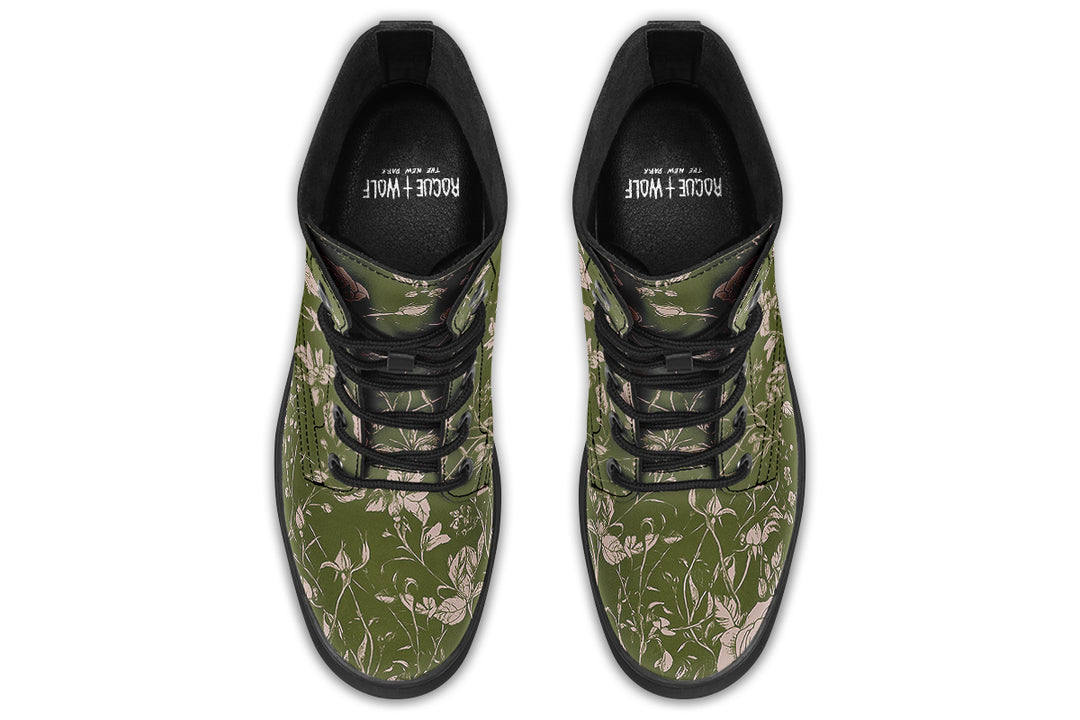 Fern Rose Romance Boots