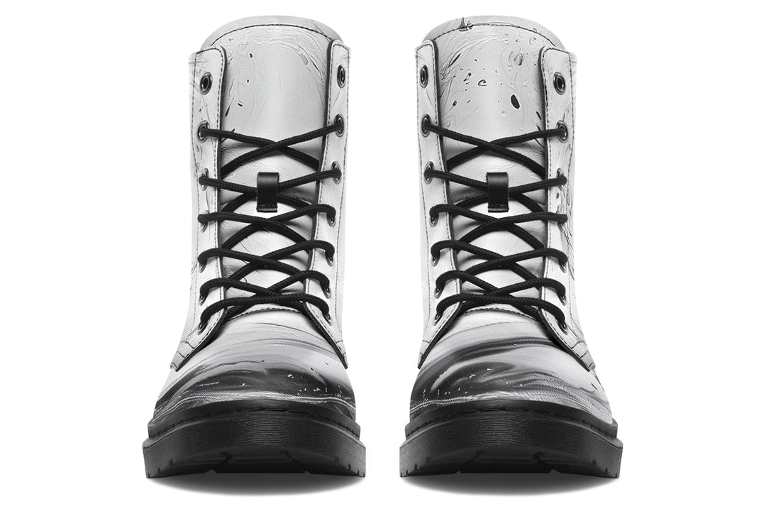Frosted Marble Boots