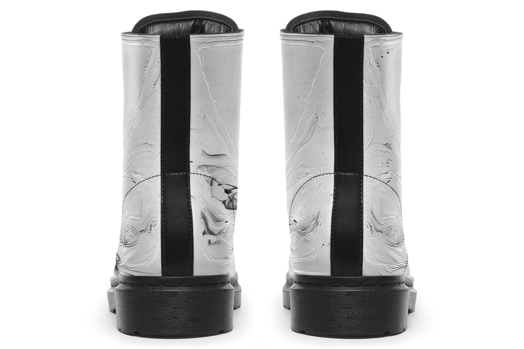 Frosted Marble Boots