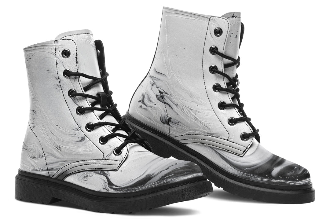 Frosted Marble Boots