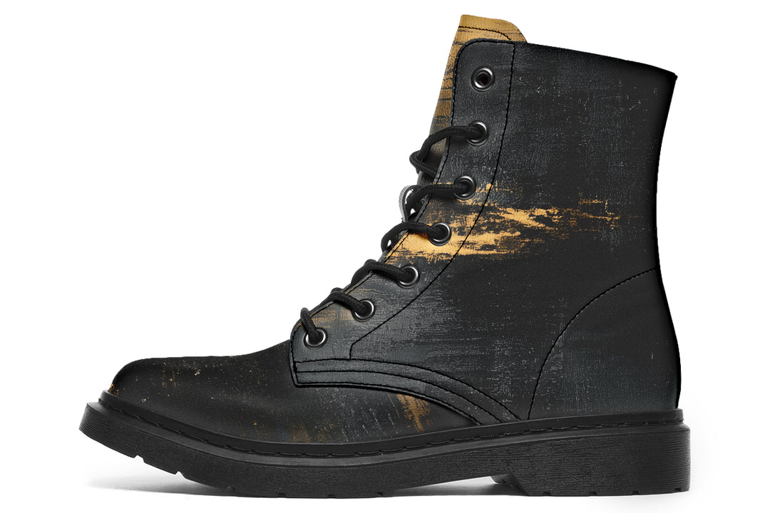 Gilded Obsidian Boots