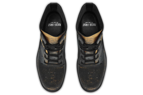 Gilded Obsidian Boots