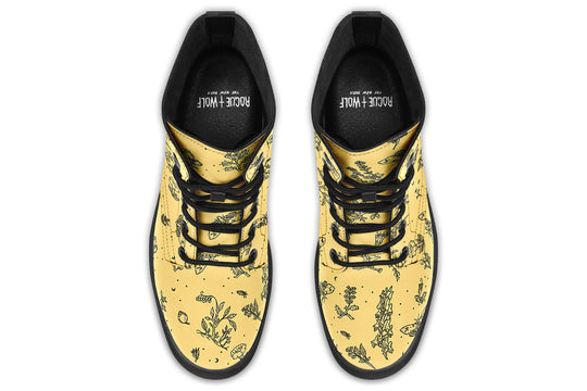 Gold Nightshade Boots