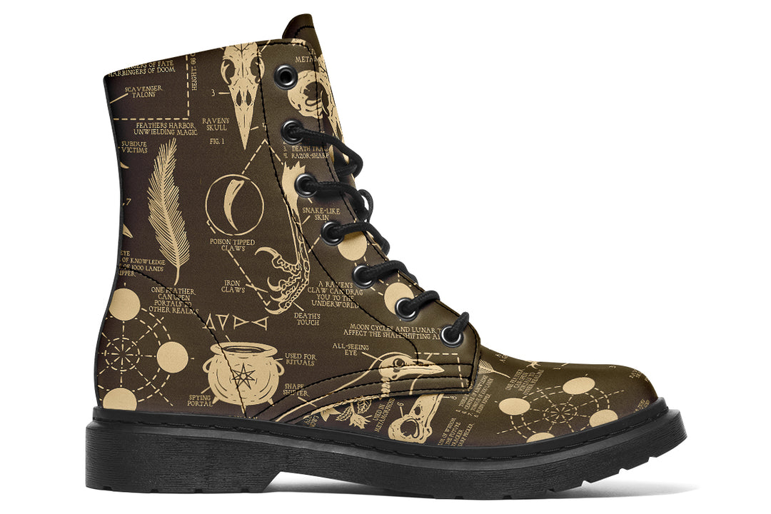 Tan Raven Study Boots