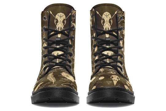 Tan Raven Study Boots