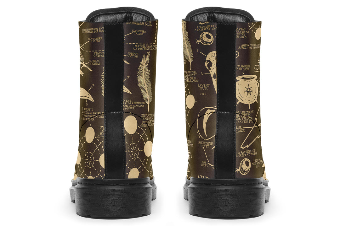 Tan Raven Study Boots