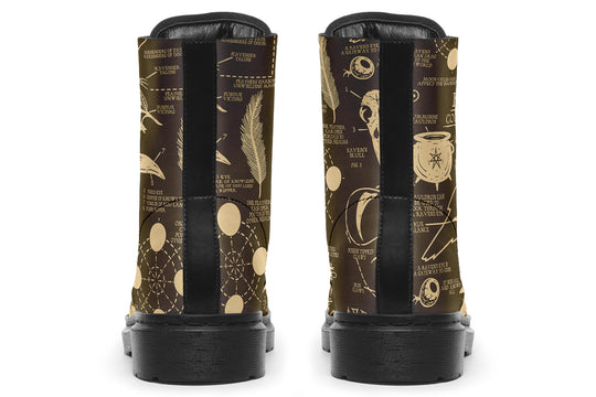 Tan Raven Study Boots
