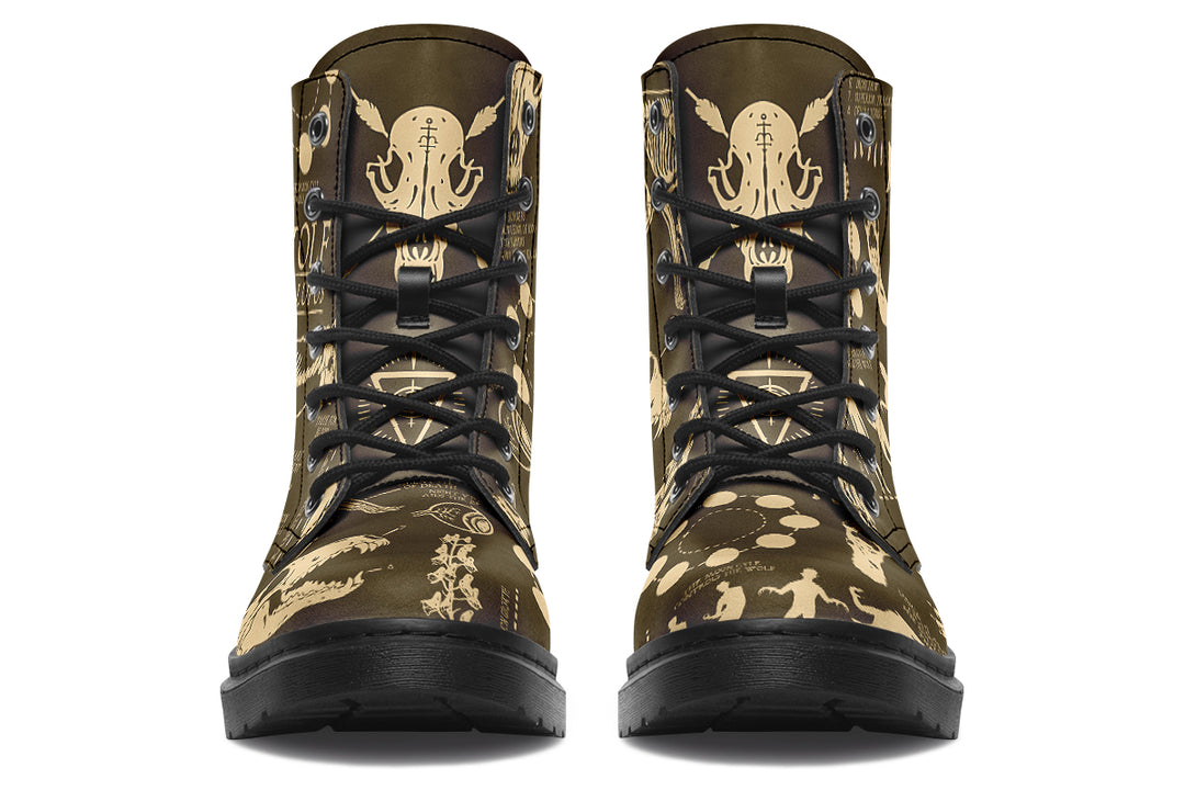 Tan Wolf Study Boots