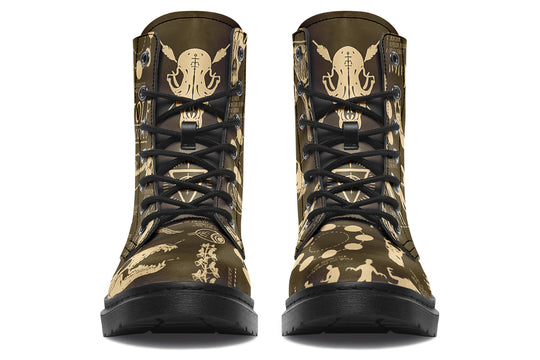 Tan Wolf Study Boots
