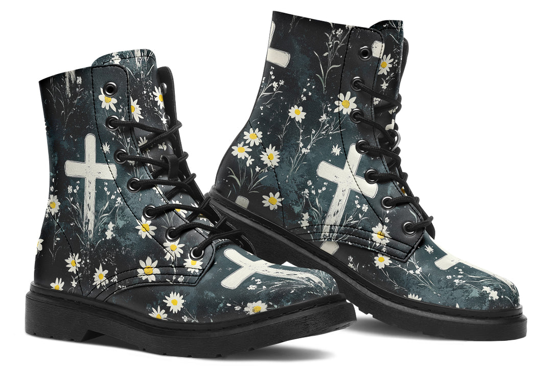 Graveyard Bloom Boots
